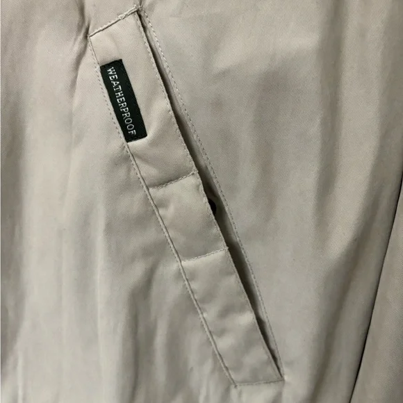 Weatherproof XL Men's Beige Jacket - Picture 9 of 9